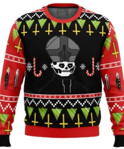 Papa Emeritus Christmas Sweater