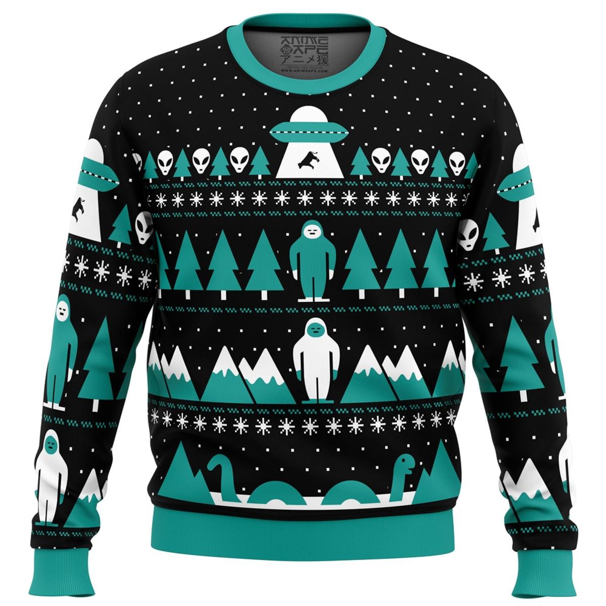 Christmas Bubble Bubble Bobble Ugly Sweater