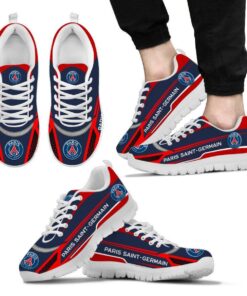 Paris Saint-germain Fc Blue Red Running Shoes Gift