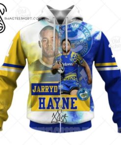 Parramatta Eels 1 Jarryd Hayne Zip Hoodie Gift For Fans