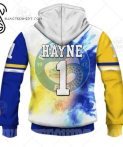 Parramatta Eels 1 Jarryd Hayne Zip Hoodie Gift For Fans