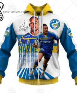 Parramatta Eels 1 Jarryd Hayne Zip Hoodie Gifts For Lovers