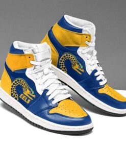 Parramatta Eels Blue Gold Air Jordan 1 High Sneakers Best Gift For Fans