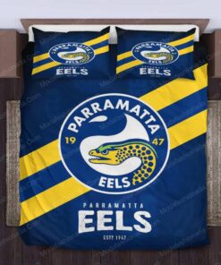 Parramatta Eels Simple Style Comforter Sets Gifts For Lovers