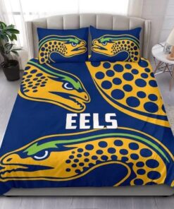 Parramatta Eels Blue Gold Doona Cover