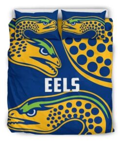 Parramatta Eels Blue Gold Doona Cover 65644