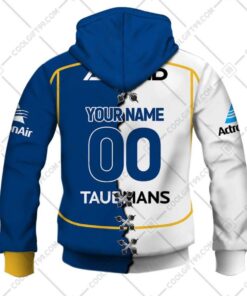 Parramatta Eels Custom Name Number Mix Jersey Zip Hoodie Gift For Fans