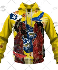 Parramatta Eels Indigenous Naidoc Week Zip Hoodie Gifts For Lovers