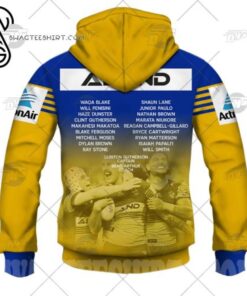 Parramatta Eels Memorable Moments Zip Hoodie Best Gift For Fans