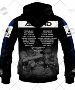 Parramatta Eels Memorable  Moments Zip Hoodie Gift For Fans