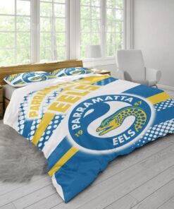 Parramatta Eels Simple Style Comforter Sets Gifts For Lovers 3