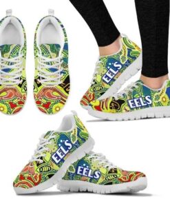 Parramatta Eels Unique Indigenous Running Shoes Mix Colour