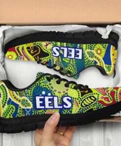 Parramatta Eels Unique Indigenous Running Shoes Mix Colour 6