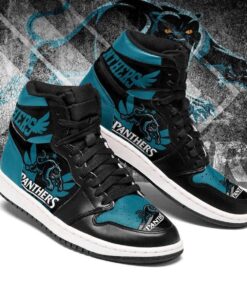 Penrith Panthers Black Blue Air Jordan 1 High Sneakers Gift