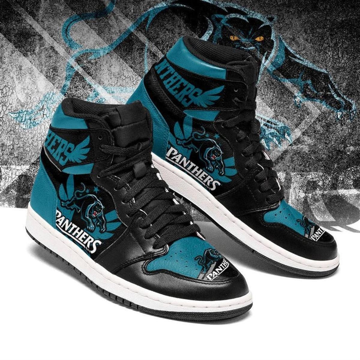 Penrith Panthers Ugly Christmas Air Jordan 1 High Sneakers Gift