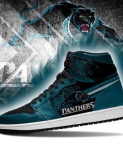 Penrith Panthers Black Blue Air Jordan 1 High Sneakers Gift