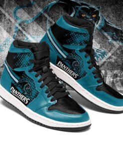 Penrith Panthers Black Blue Air Jordan 1 High Sneakers Gift 91916