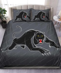 Penrith Panthers Black Edition Comforter Sets Gifts For Lovers