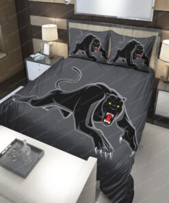 Penrith Panthers Black Edition Comforter Sets Gifts For Lovers