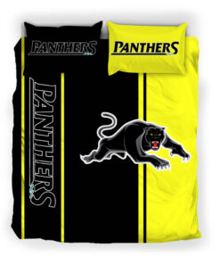 Penrith Panthers Black Yellow Doona Cover