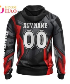 Penrith Panthers Custom Name Number Motocross Zip Hoodie Best Gift For Fans