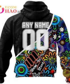 Penrith Panthers Custom Name Number Naidoc Indigenous Zip Hoodie Funny Gift For Fans