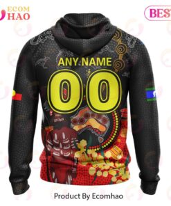 Penrith Panthers Custom Name Number Special Edition Naidoc Zip Up Hoodie For Fans 2