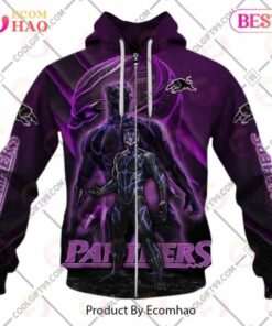 Penrith Panthers Custom Name Wakanda Zip Hoodie For Men And Women