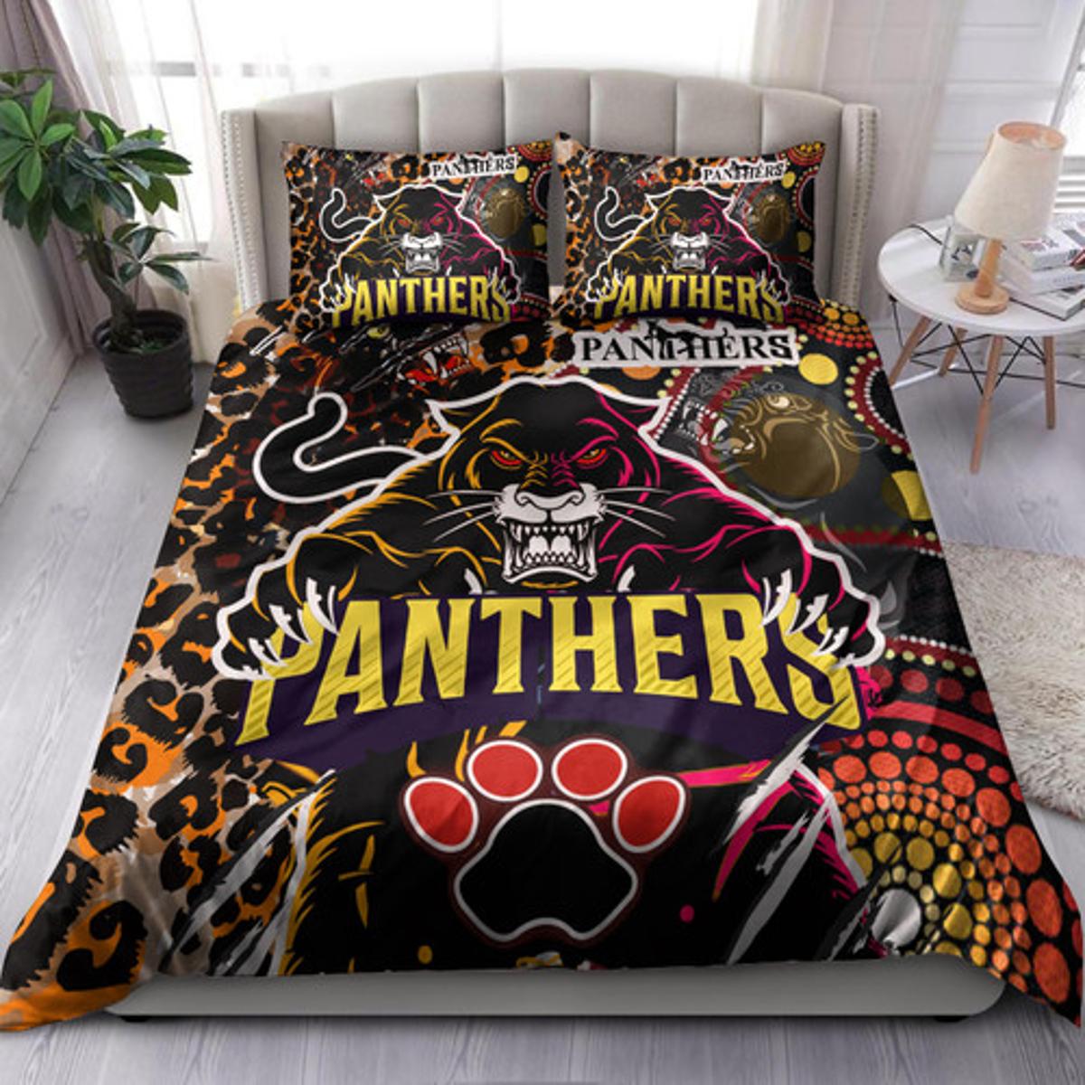 Penrith Panthers Aboriginal Anzac Day Comforter Sets