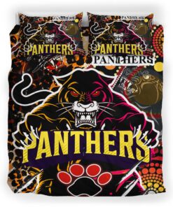 Penrith Panthers Indigenous Comforter Sets 3