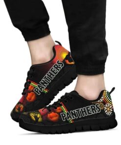 Penrith Panthers Indigenous Naidoc Week Running Shoes Black Mix Colour 2