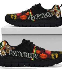 Penrith Panthers Indigenous Naidoc Week Running Shoes Black Mix Colour 3