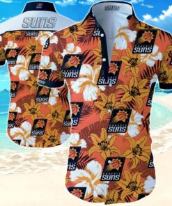Phoenix Suns Hibiscus Patterns Aloha Shirt Best Hawaiian Shirt For Men Women