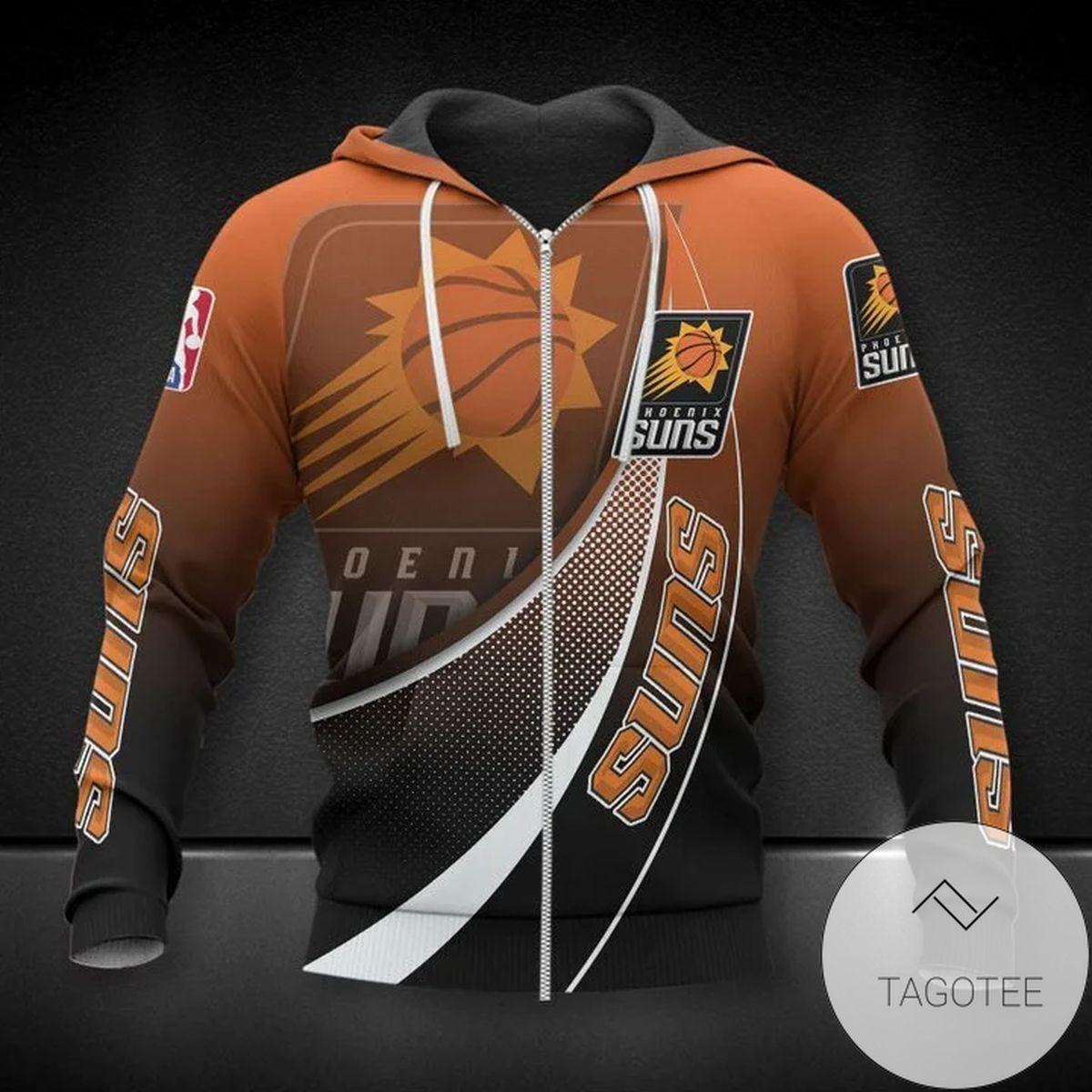 Phoenix Suns Custom Name Number Warrior Armor Zip Hoodie Gifts For Lovers