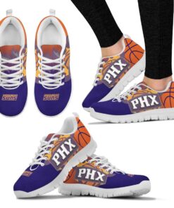 Phoenix Suns Running Shoes Orange Blue