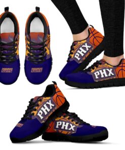 Phoenix Suns Running Shoes Orange Blue 2