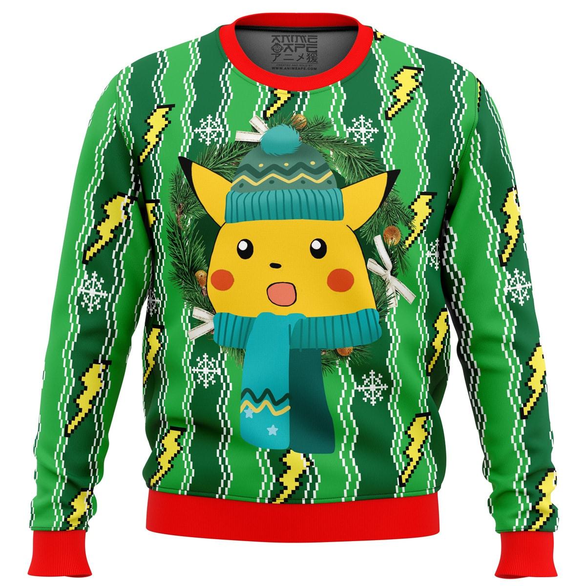 Tis Over 9000 Dragon Ball Z Ugly Xmas Sweater