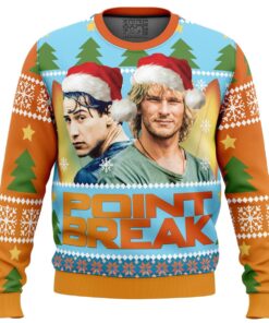 Point Break Plus Size Ugly Christmas Sweater 1