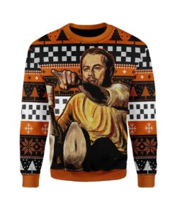 Pointing Meme Leonardo DiCaprio Ugly Christmas Sweater