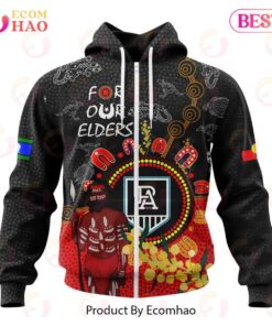 Port Adelaide Custom Name Number Special Edition Naidoc Zip Up Hoodie For Fans 1