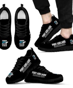 Port Adelaide Power Logo Running Shoes Black