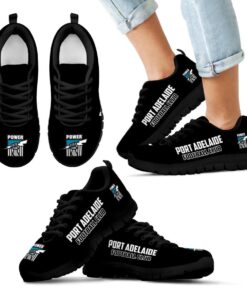 Port Adelaide Power Logo Running Shoes Black 4