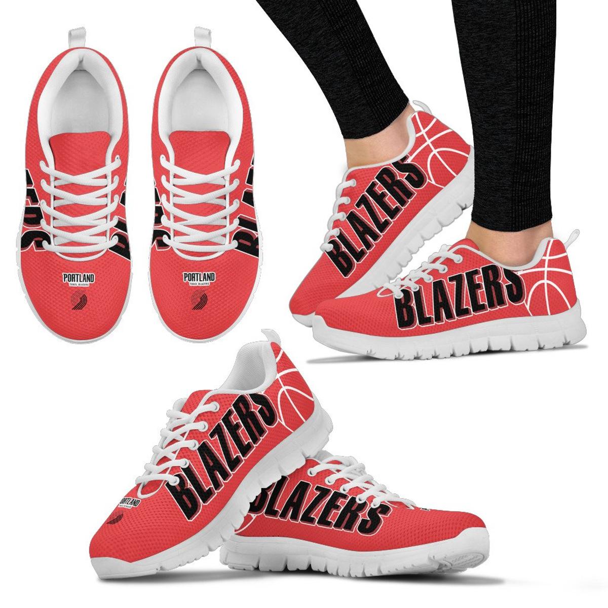 Toronto Raptors Running Shoes Red Gift