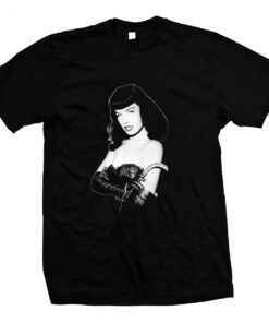 Queen Of Pinups Supermodel Bettie Mae Page Unisex T-shirt