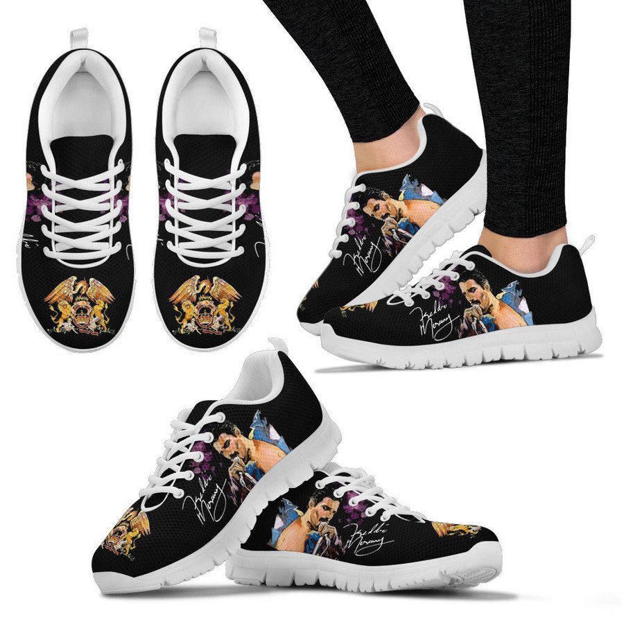 Queen Rock Band ? Freddie Mercury Running Shoes Gift