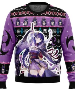 Hu Tao Genshin Impact Christmas Sweater For Men And Women