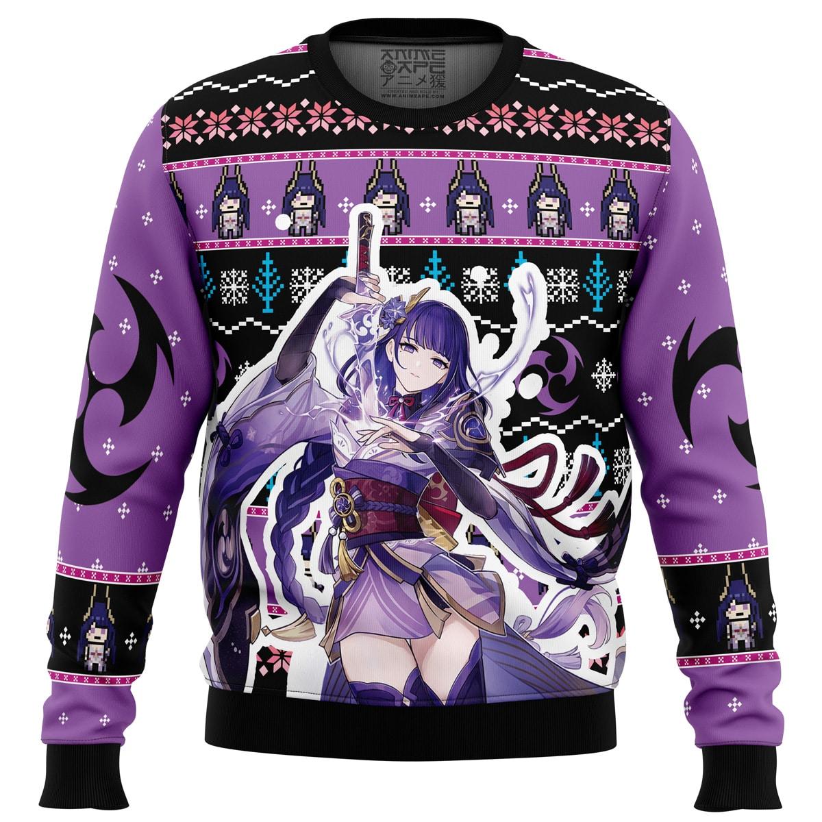 Zhongli Genshin Impact Ugly Sweater