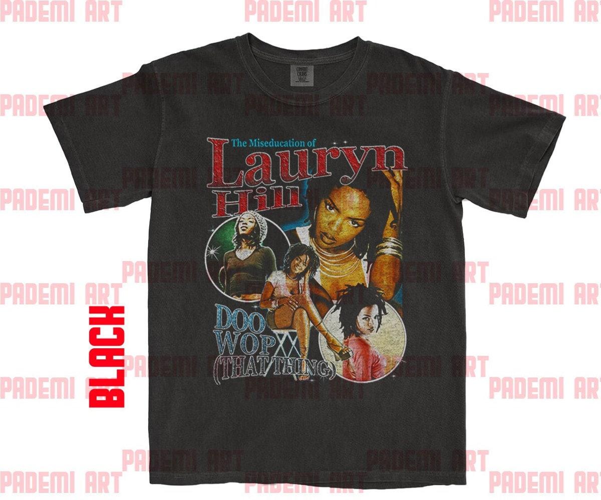 Rapper Lauryn Hill Vintage Bootleg T-shirt Best Fans Gifts