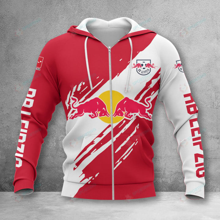 Rb Leipzig Custom Name Zip Hoodie Gifts For Lovers