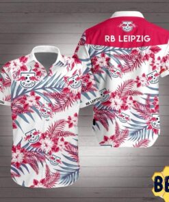 Rb Leipzig Summer Tropical Hawaiian Shirt Gift For Bundesliga Fans